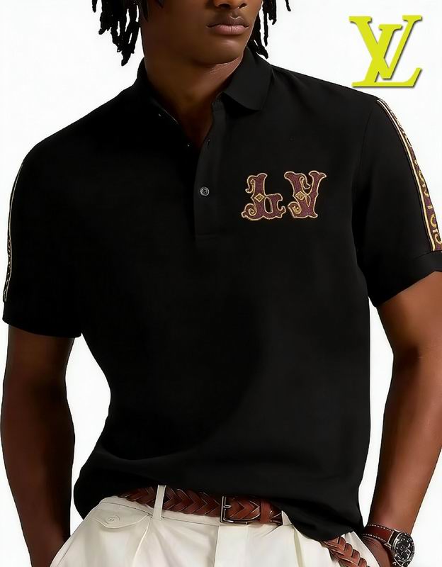 Louis Vuitton POLO shirts men-LV3013P